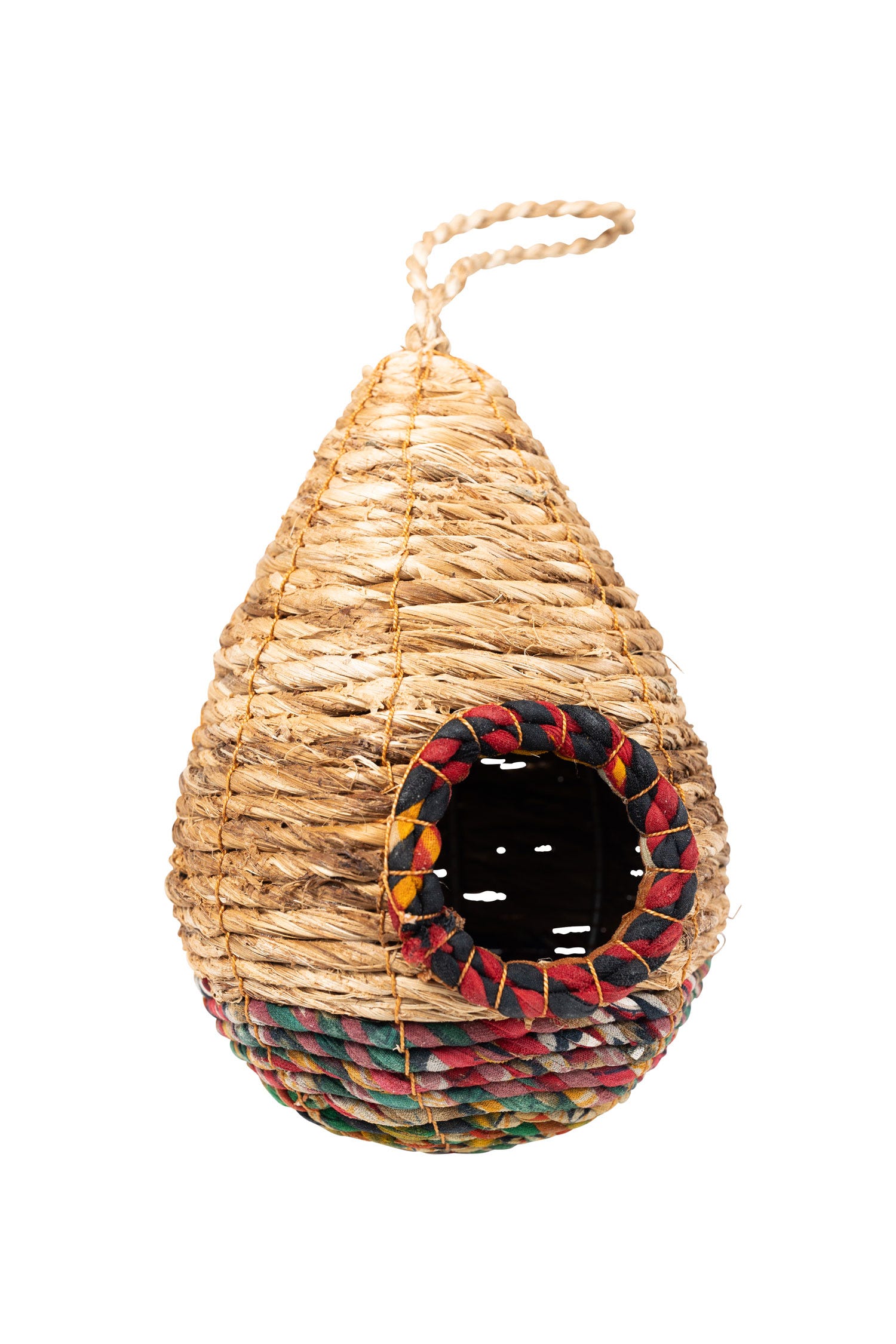 Birdhouse teardrop sari/b-fiber 5Dx7H brown/asst