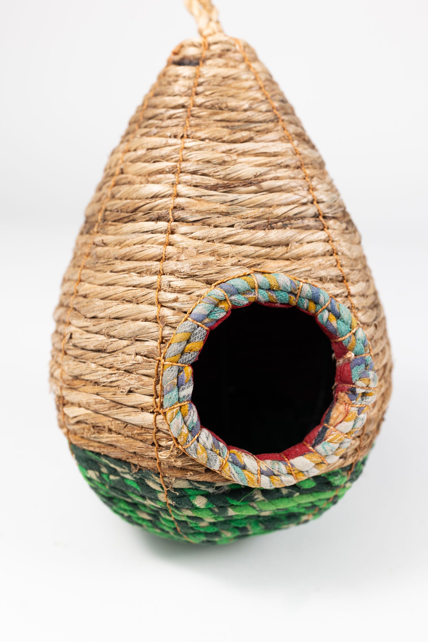 Birdhouse teardrop sari/b-fiber 5Dx7H brown/asst
