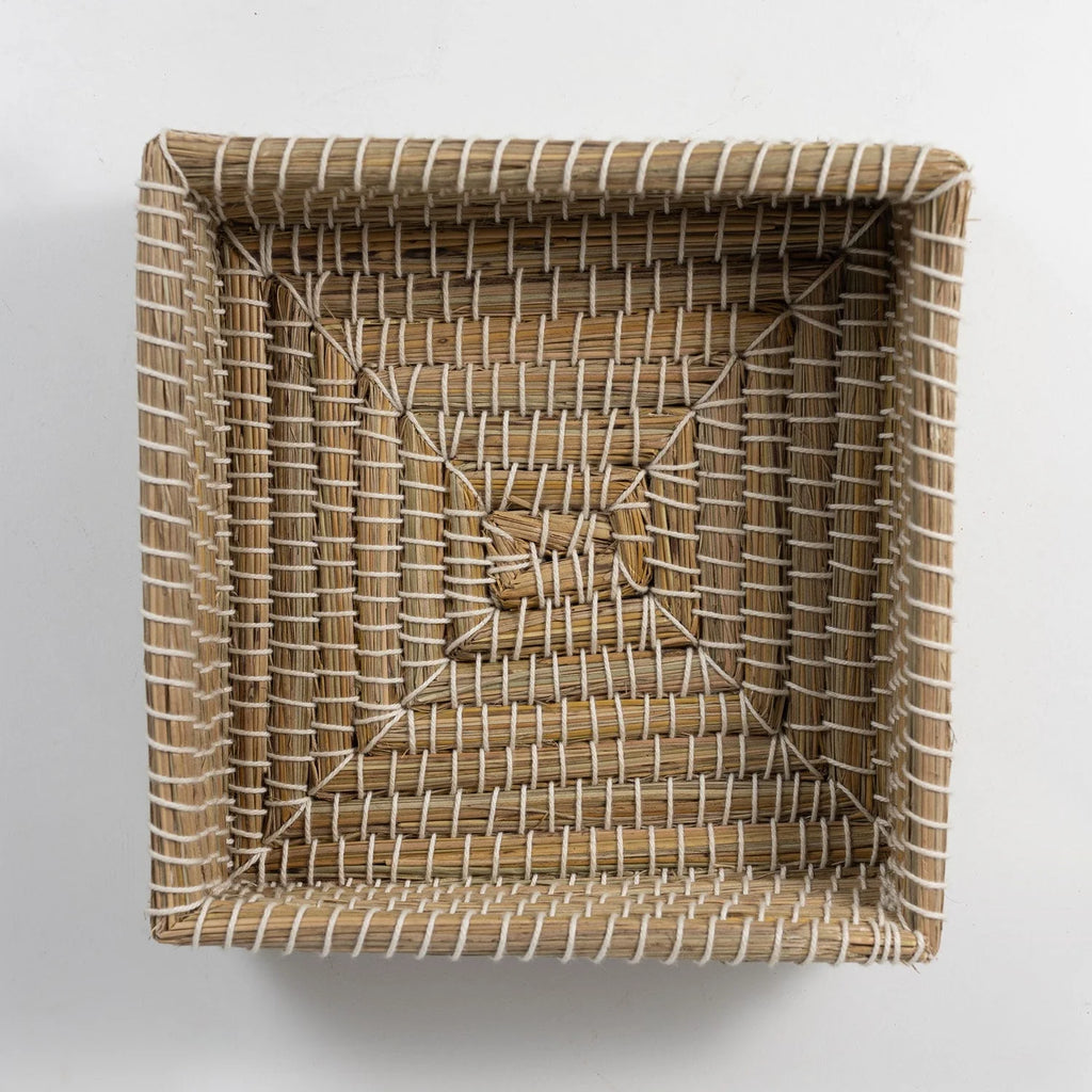 Kaisa Square Basket Tray 10''