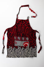 Apron children's w/pocket sari 24Ls20W assorted