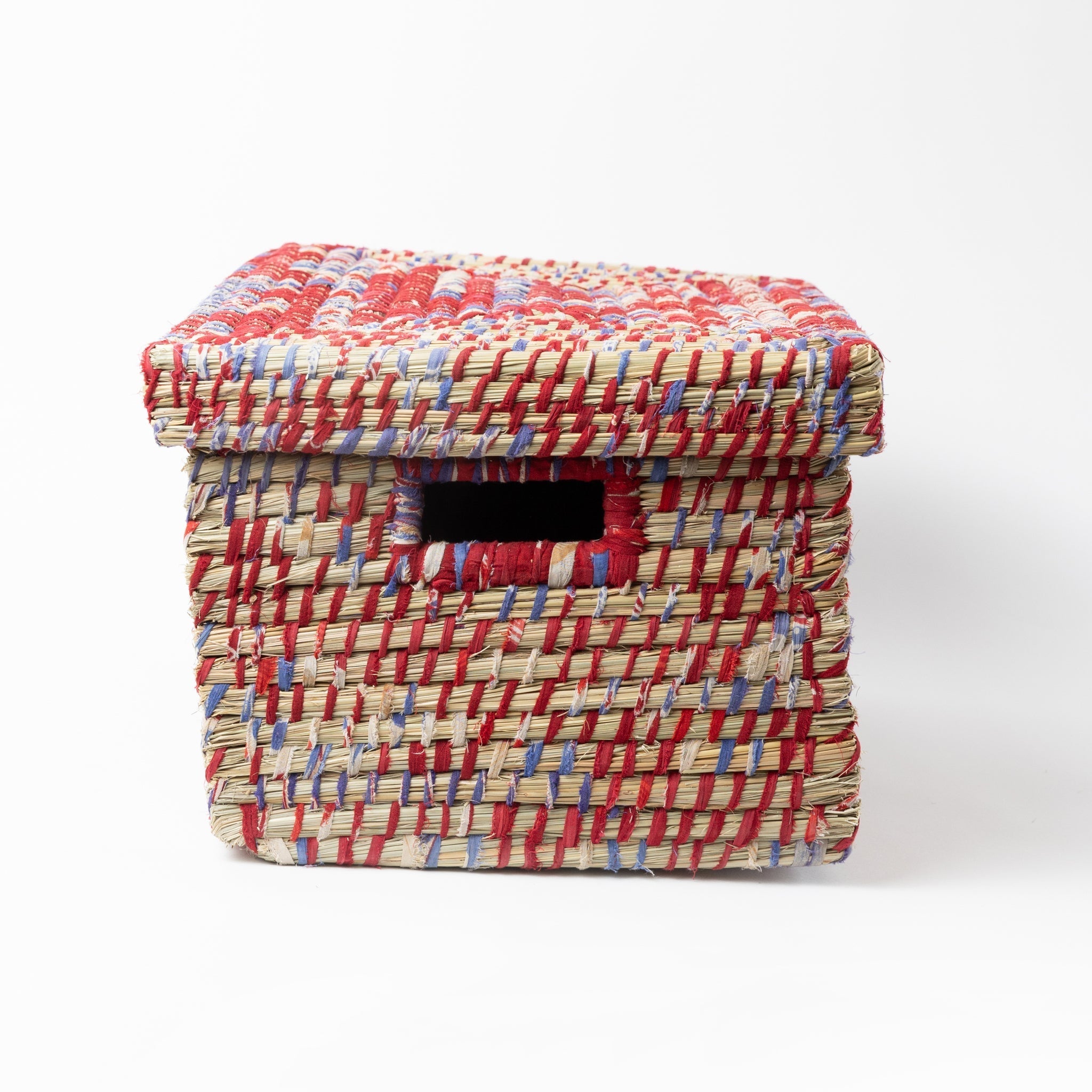 Basket file/storage k-grass/sari 19Lx14Wx10.5 asst