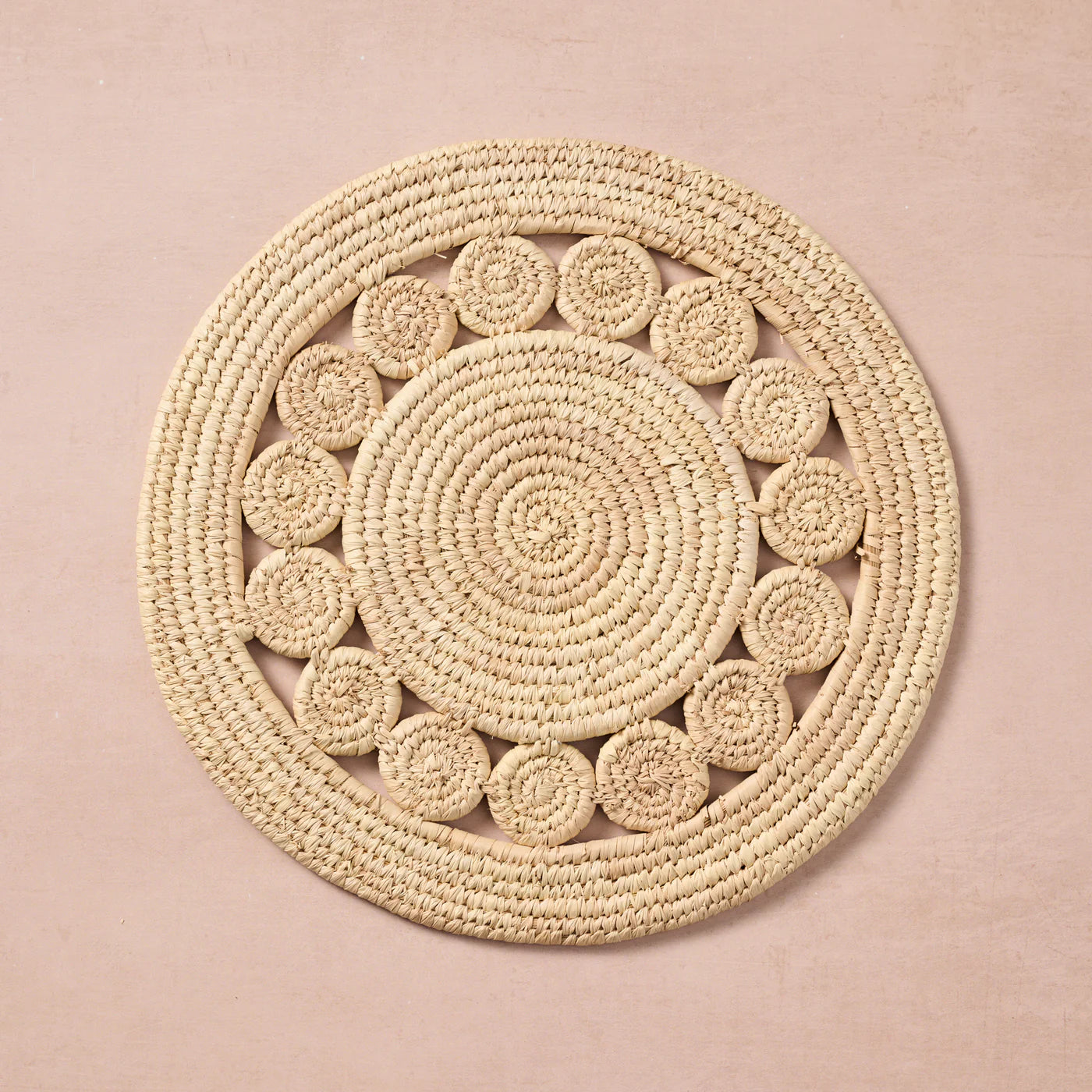 Pleta Woven Date Palm Leaf Charger