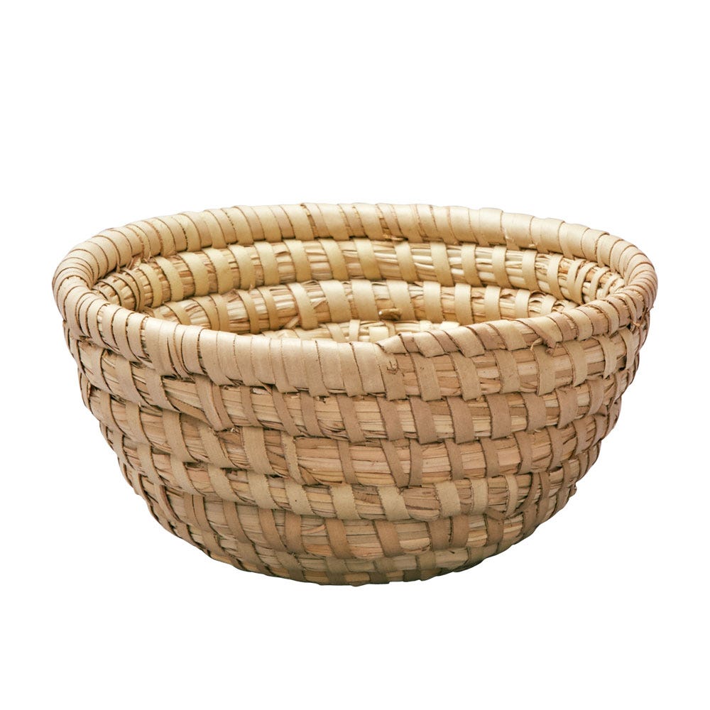 Kaisa Grass Basket Bowl - 3"H