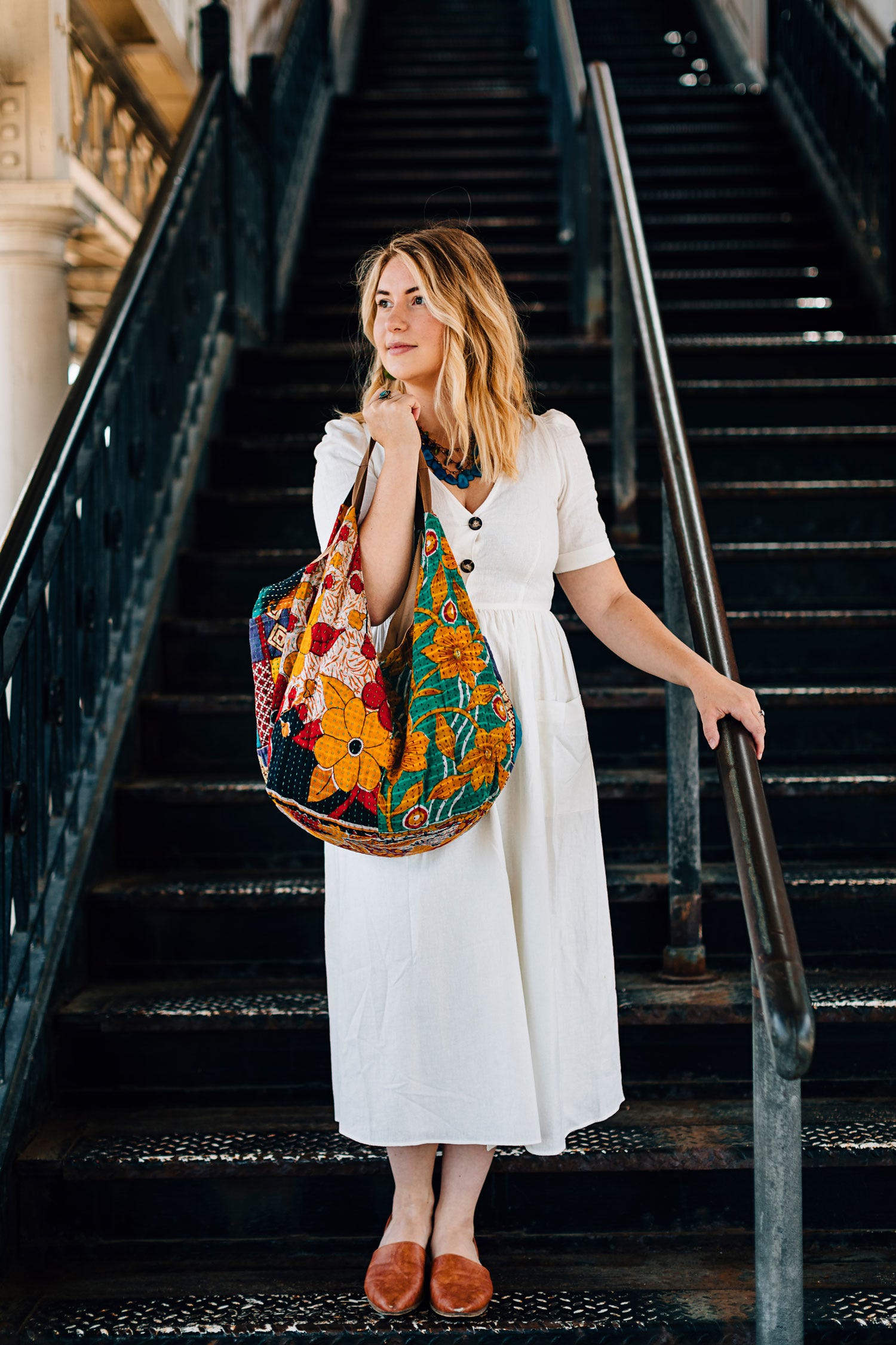Bag, Slouchy Sari