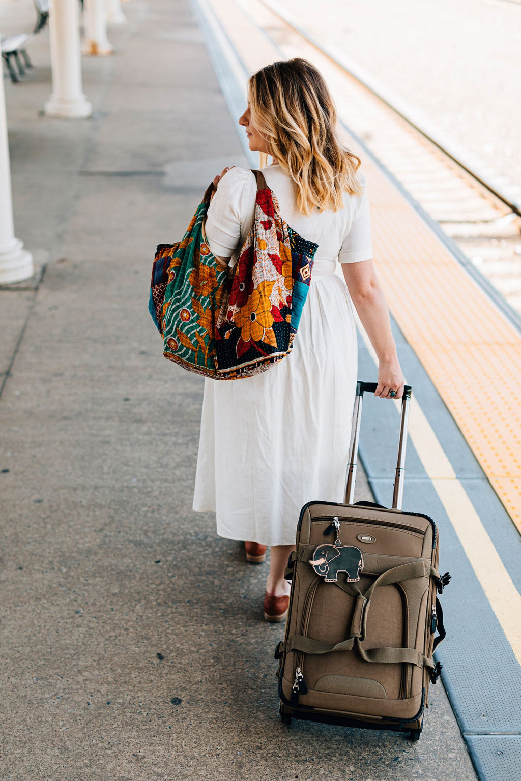 Bag, Slouchy Sari