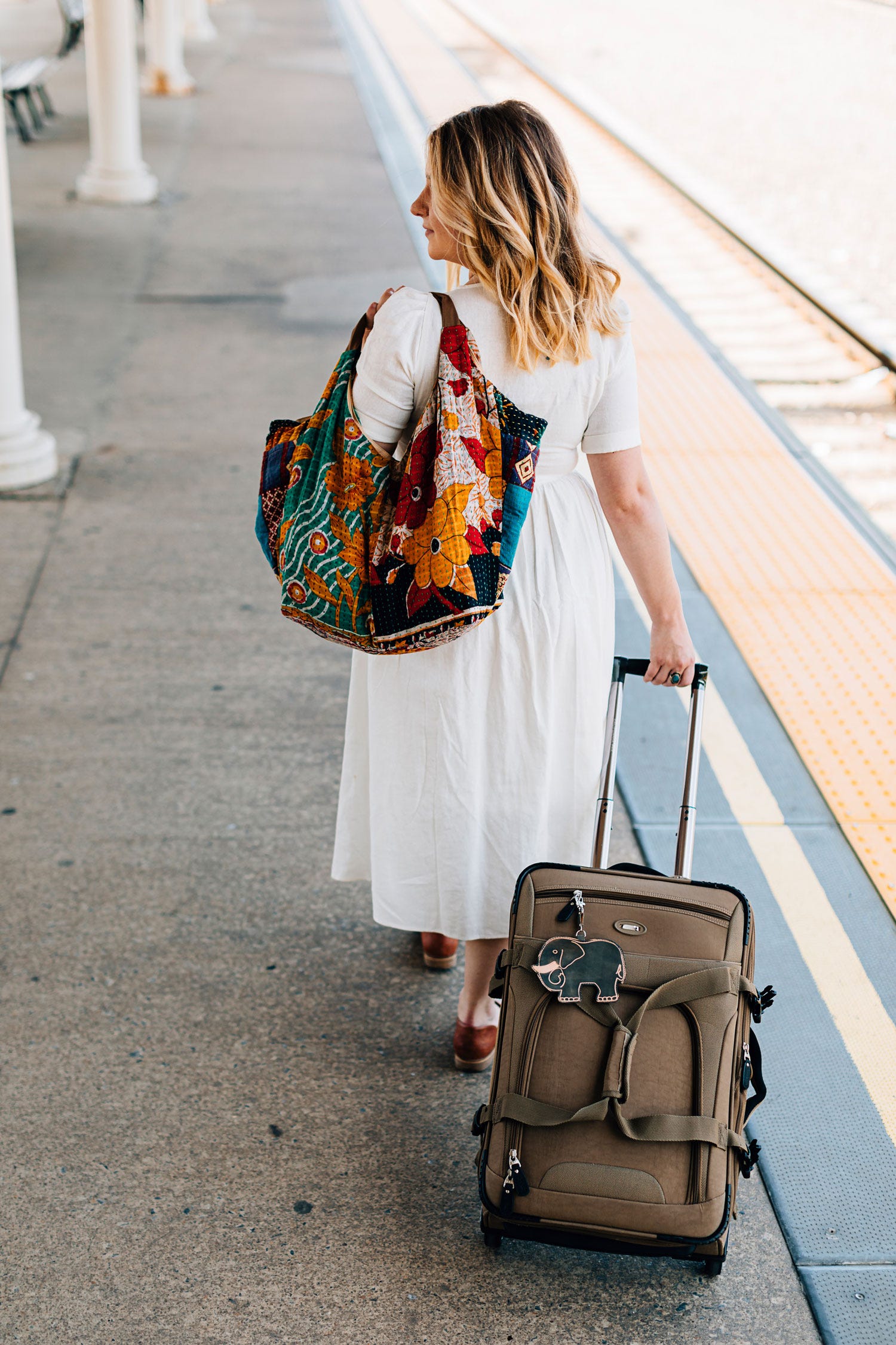 Bag, Slouchy Sari