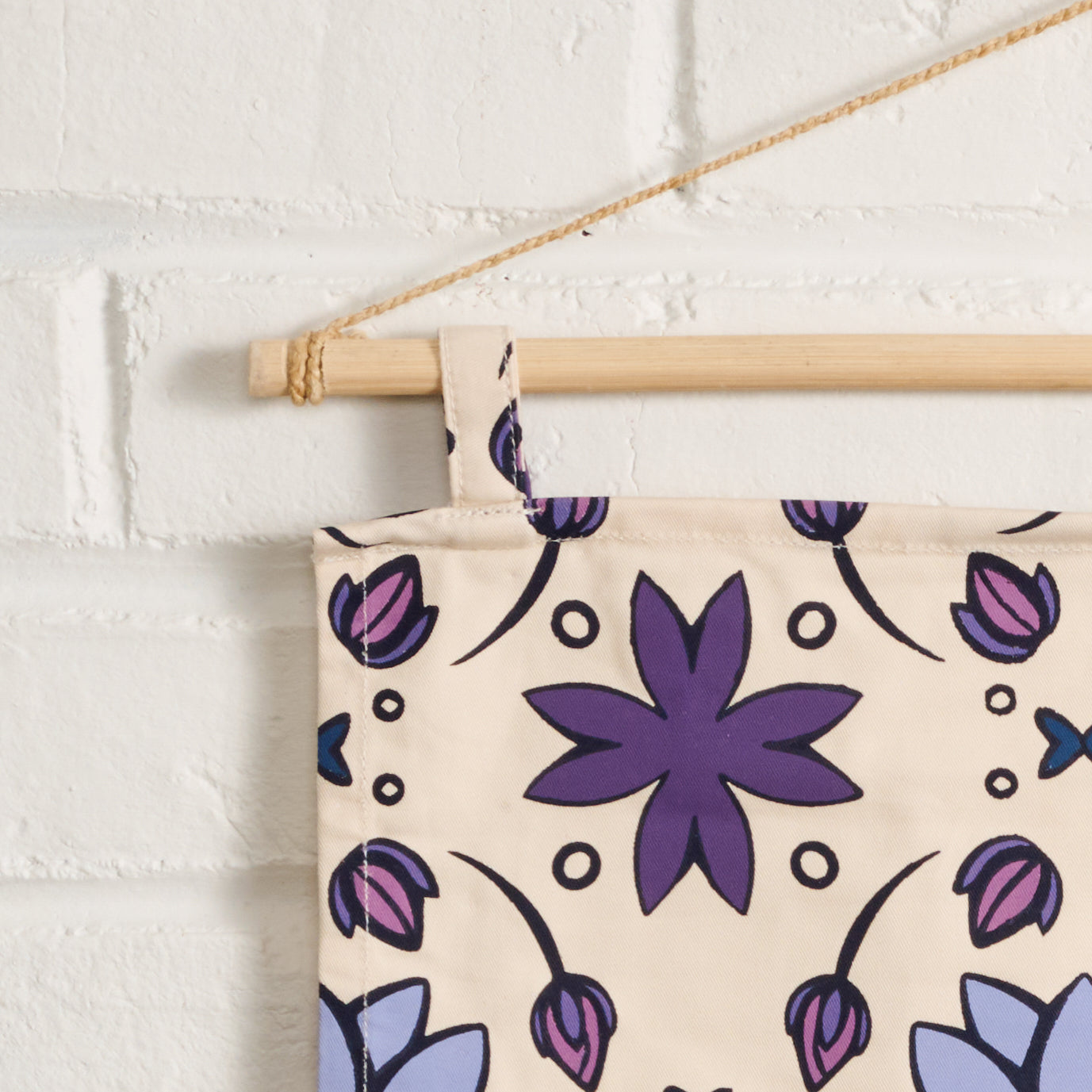 Lotus Peace Poem Wall Hanging