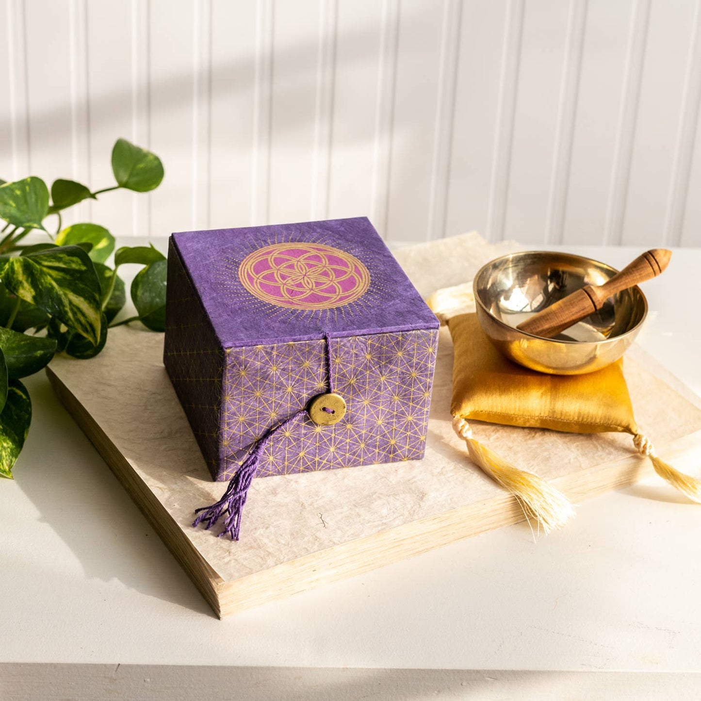 3.5" Seed Of Life Singing Bowl