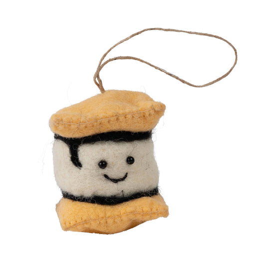 S'More Felt Ornament - Default Title (6801020)