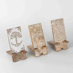 Vasai Mango Wood Phone Stand - Celestial - Default Title (6801220)