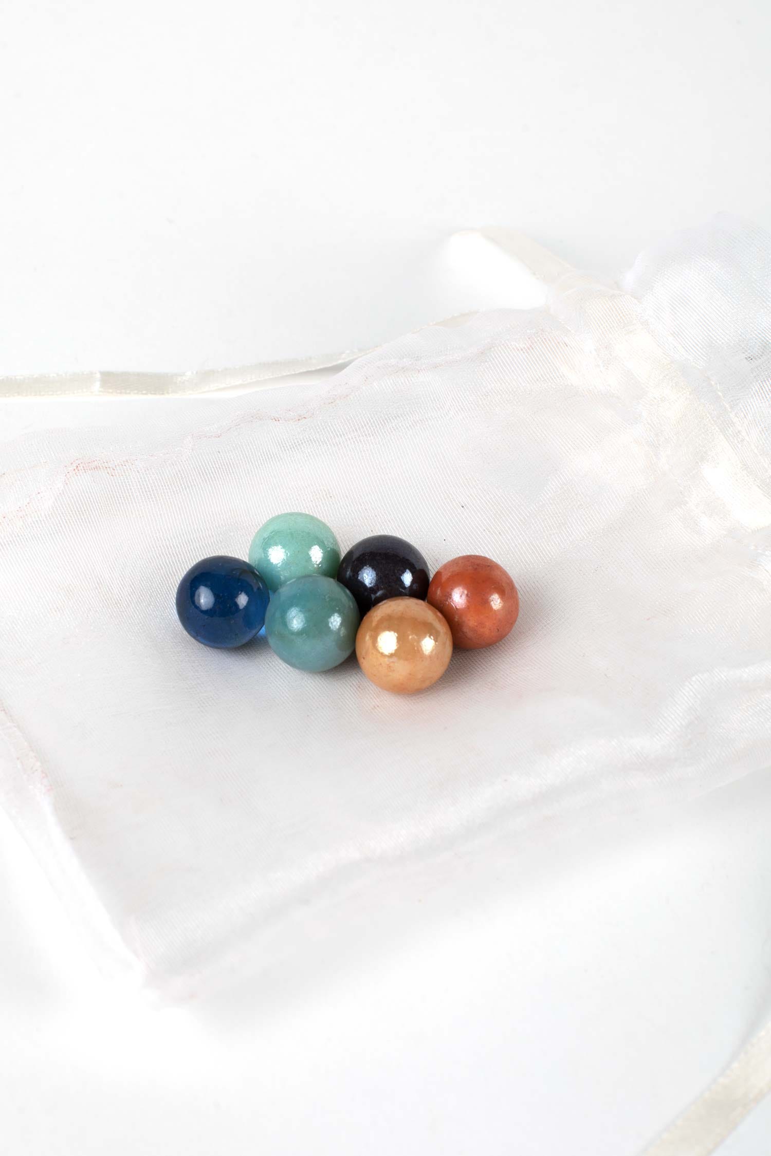 Star checkers game wood/glass 12D brn/multi