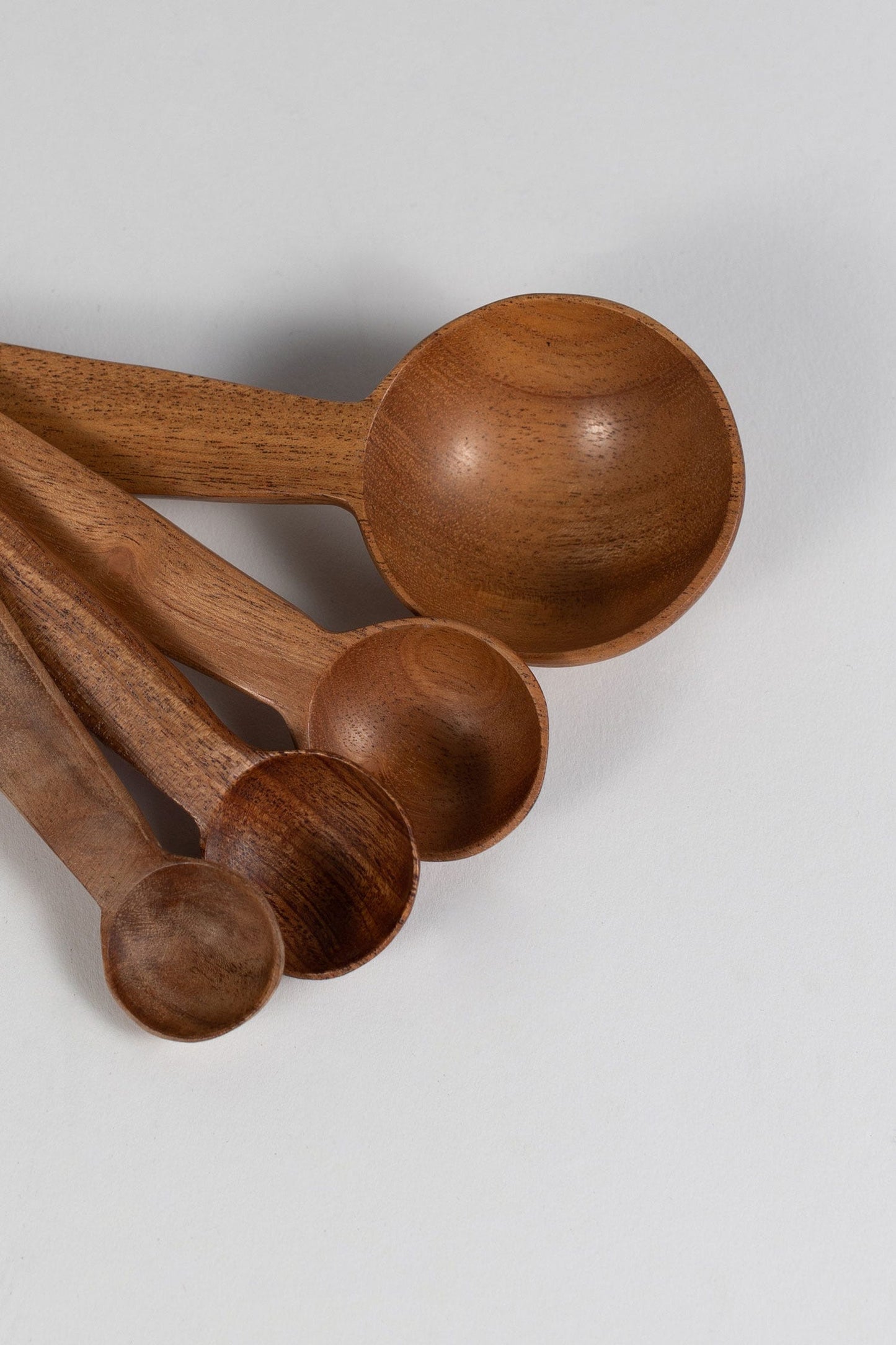 Measuring spoons set/4 wood 5L natural
