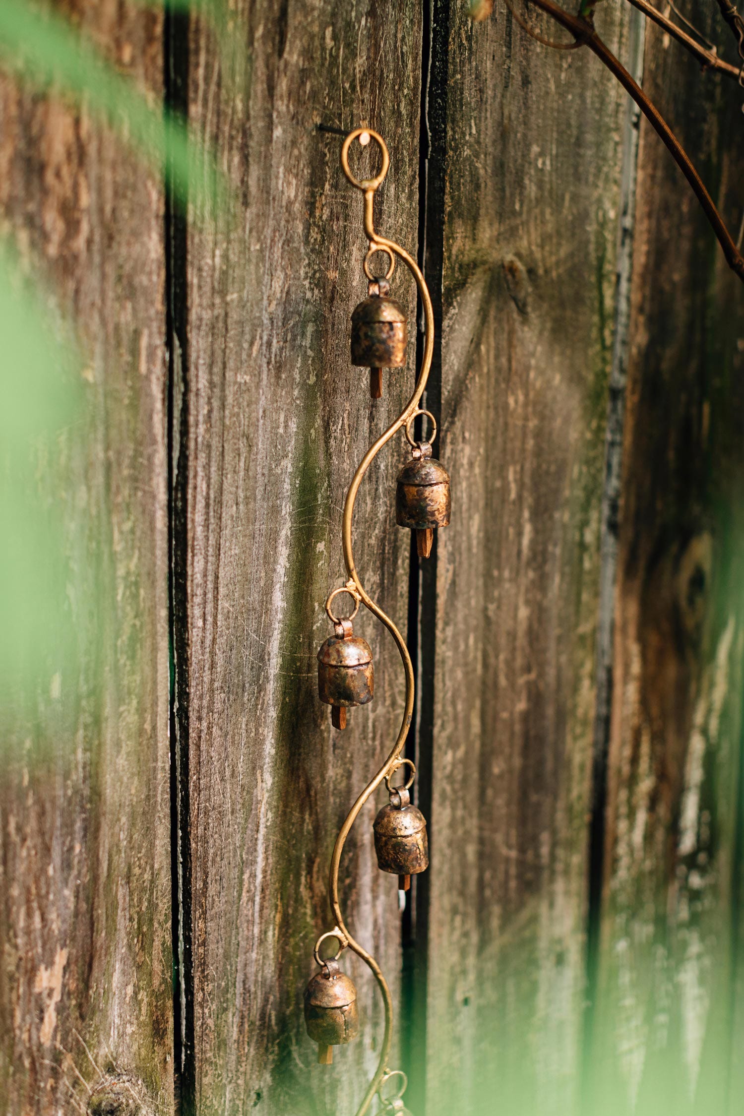 Chime w/7 bells iron 24L copper
