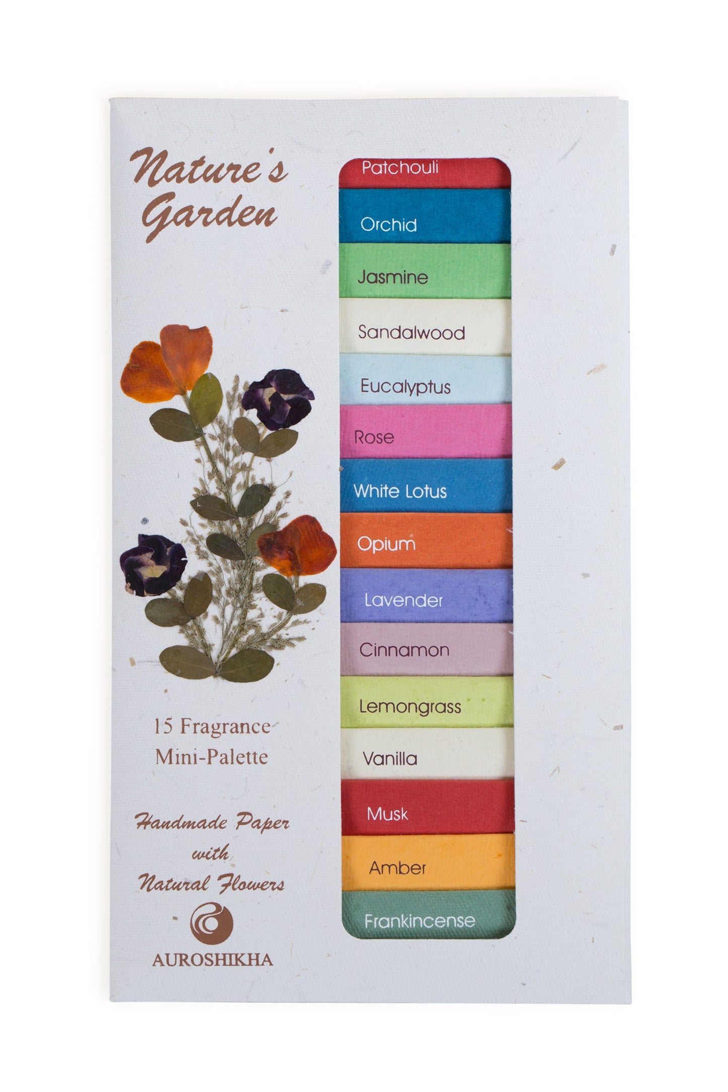 Incense mini sticks 15 scents multi