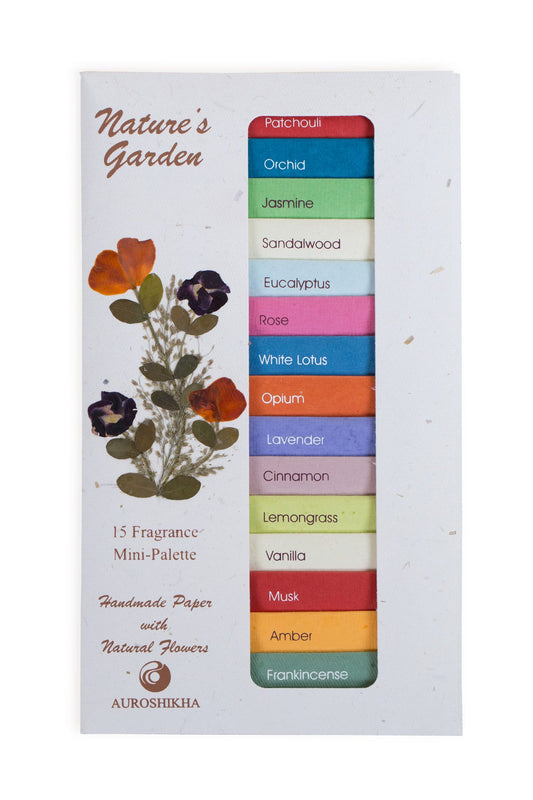 Incense mini sticks 15 scents multi