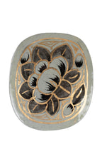 Box mini lotus paper mache 2L gray/black
