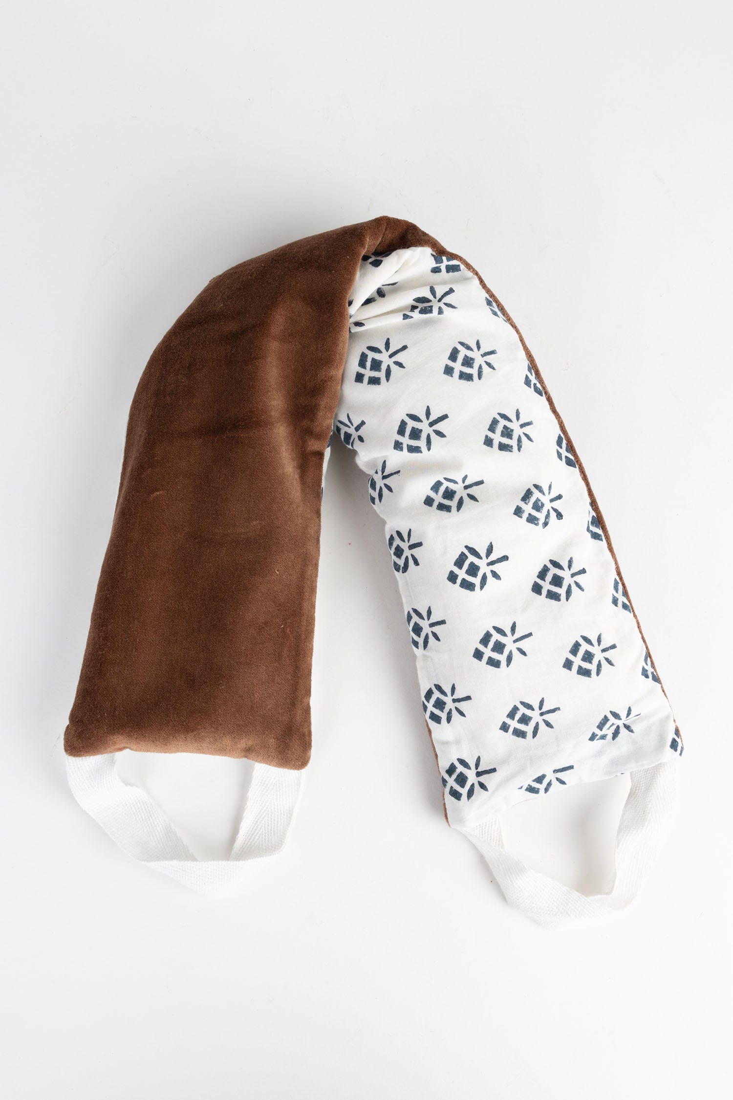 Body wrap blossom cttn/lavander 23Lx5 blu/wht/brn