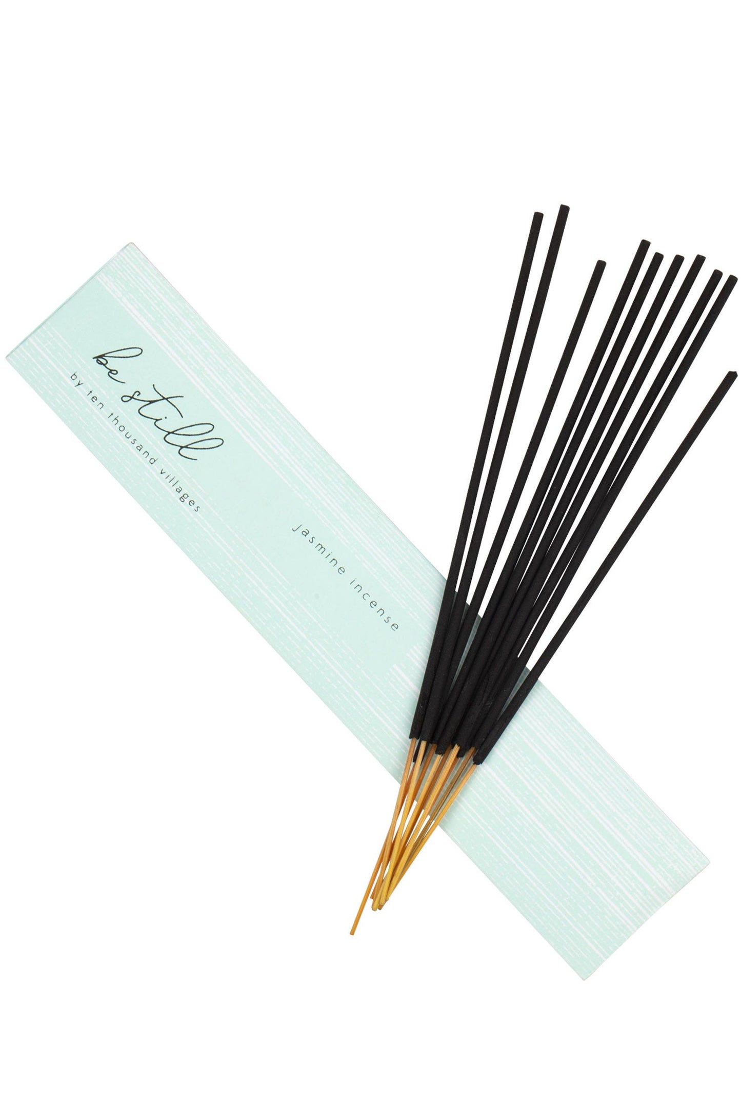 Incense sticks set/10 jasmine 8L light aqua