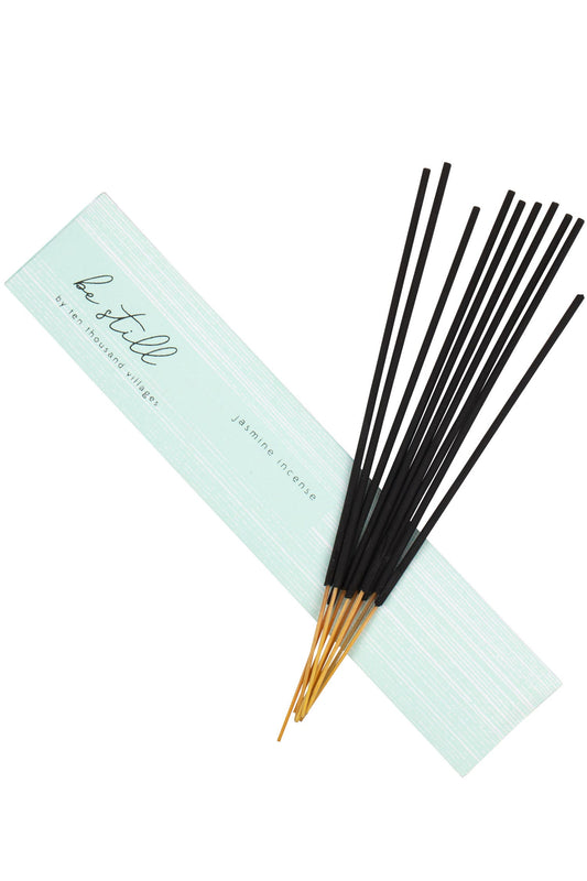 Incense sticks set/10 jasmine 8L light aqua
