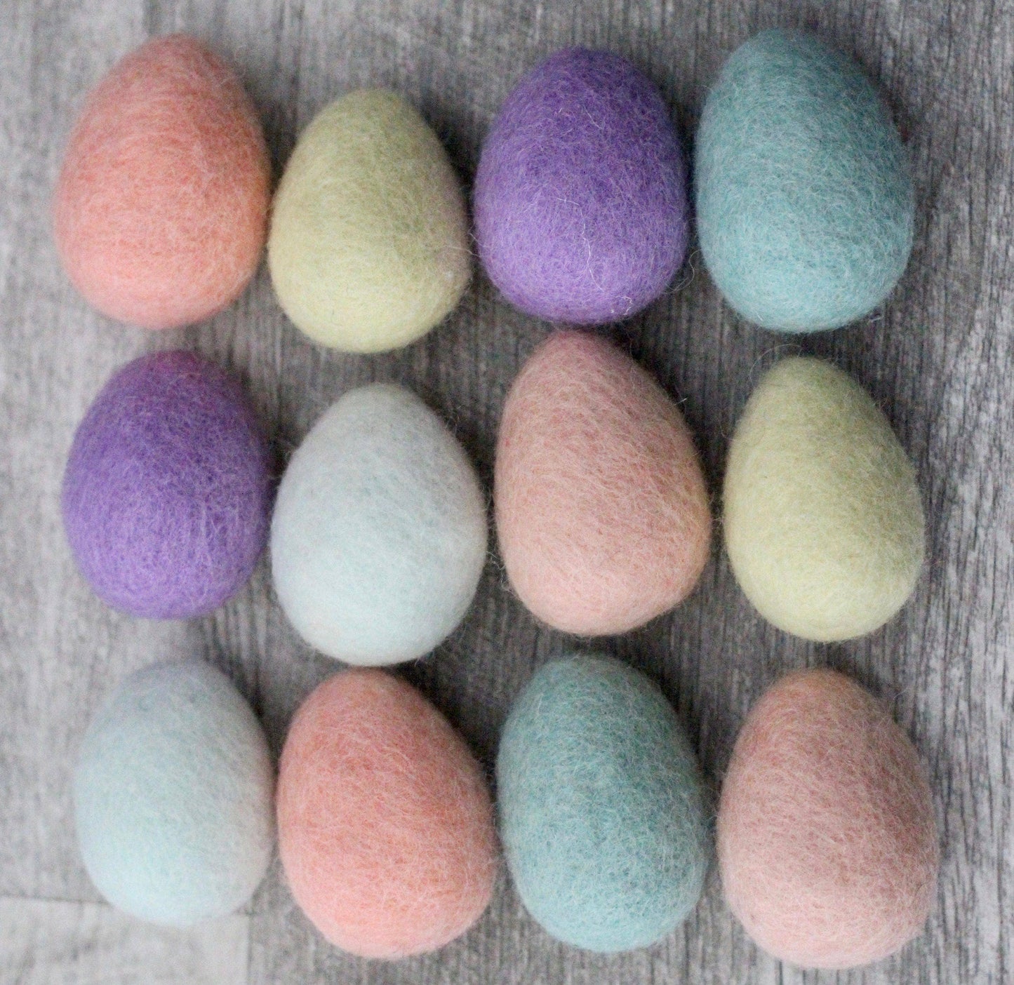 Felted Farm Fresh Eggs