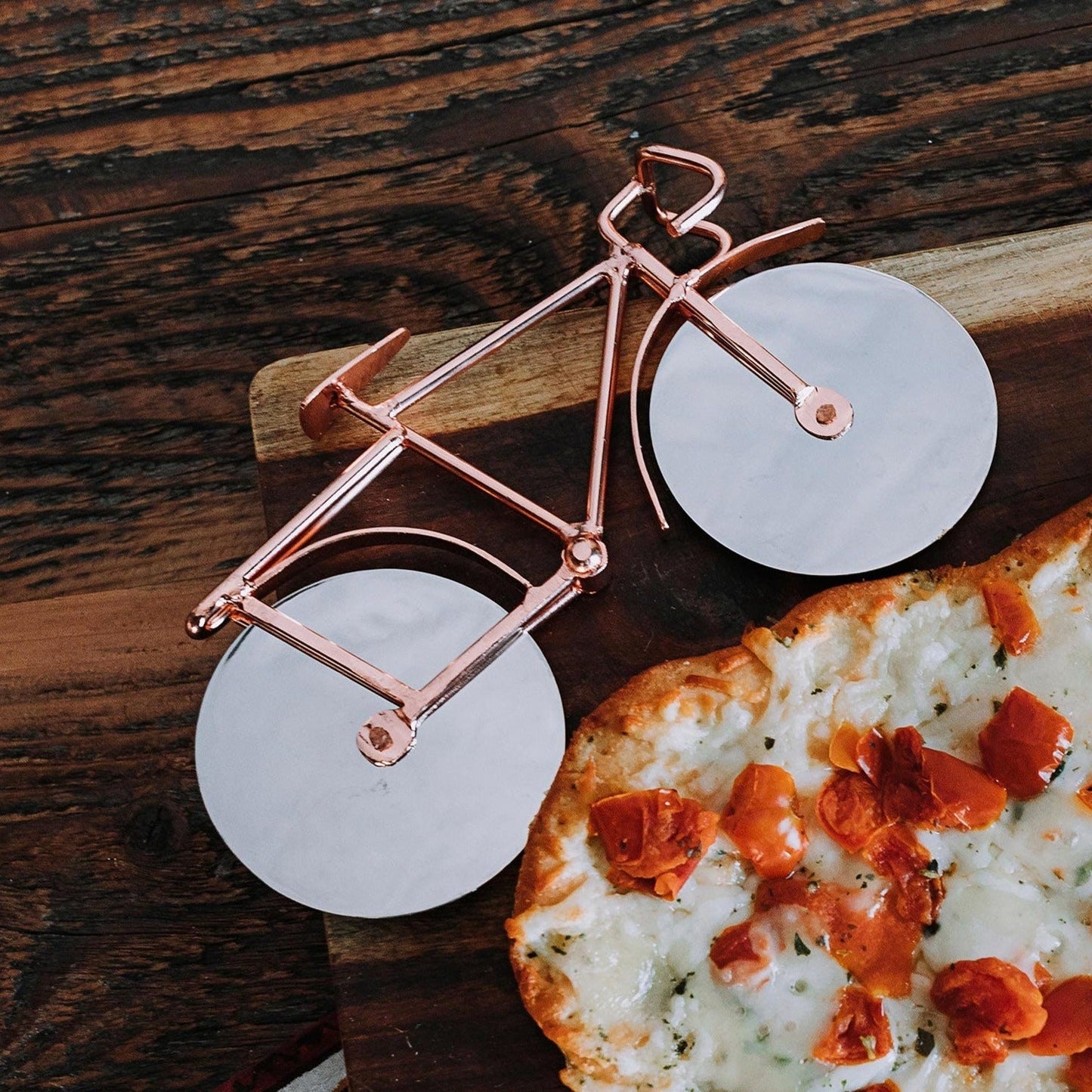 Pizza cutter bike steel/iron 8L