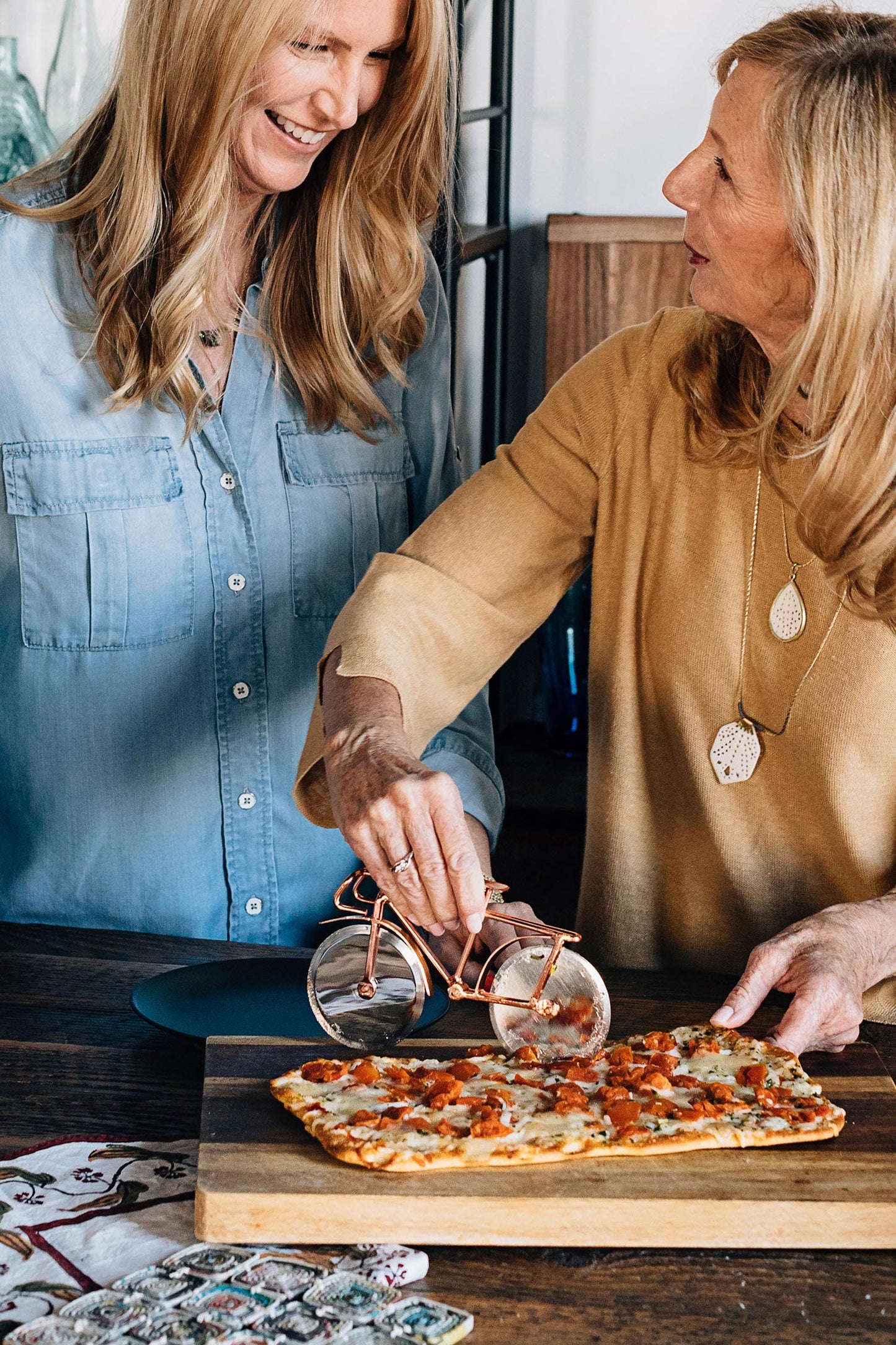 Pizza cutter bike steel/iron 8L