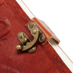 Journal eleph emb lthr/ppr 9x6