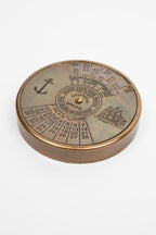 Calendar 100 year brass 3.5D brass/black