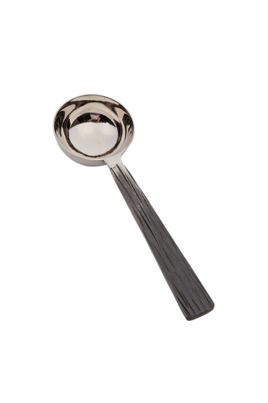 Scoop f/coffee M/3 hand forged metal 5.5L blk/silv