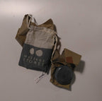Massage stones w/bag s/2 palawa stone/cotton 3D