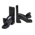 Bookends cats stone 6Lx2x6 black