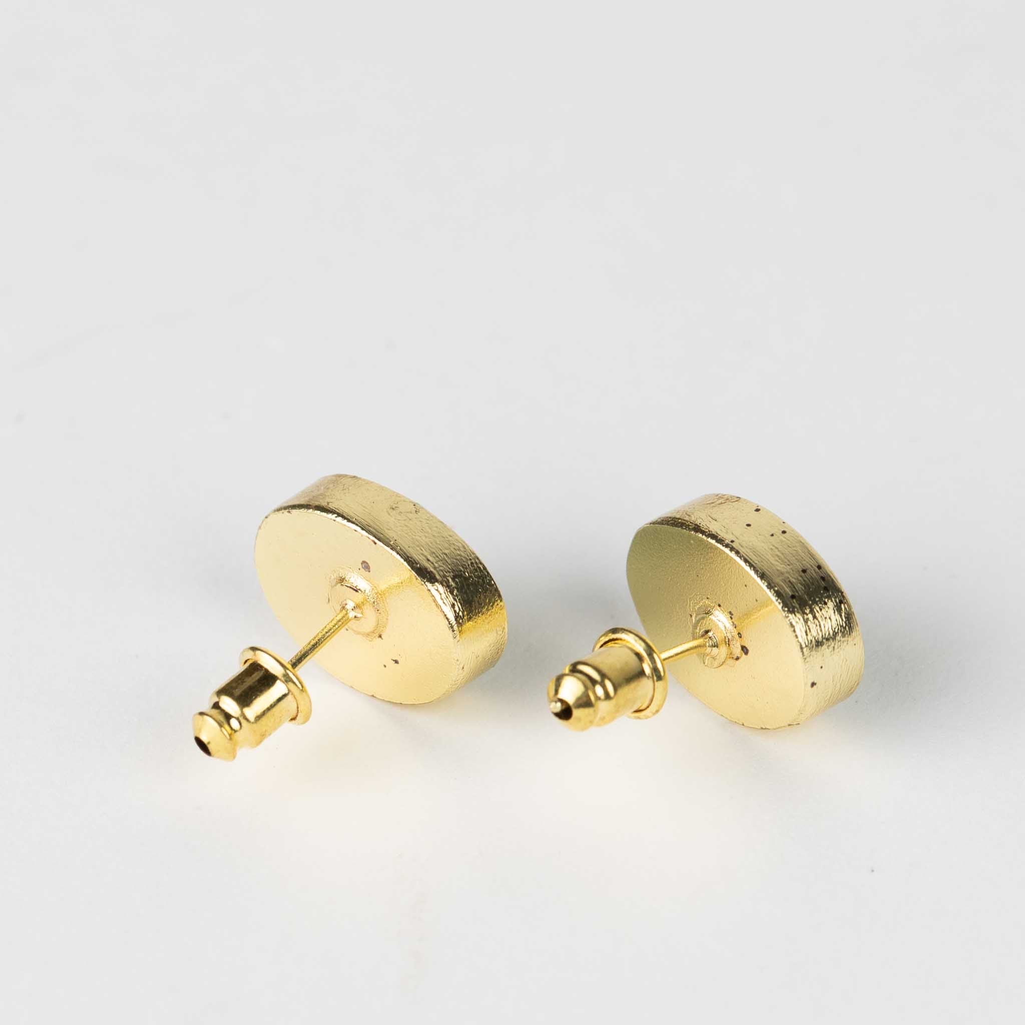 Shanti Green Onyx Stud Earrings - Default Title (6828930)