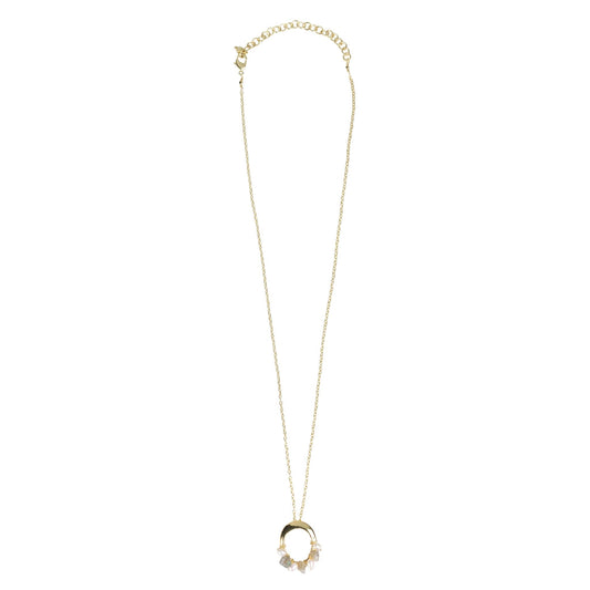 Moti Mini Pearl Pendant Necklace - Default Title (6830150)