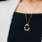Moti Mini Pearl Pendant Necklace - Default Title (6830150)