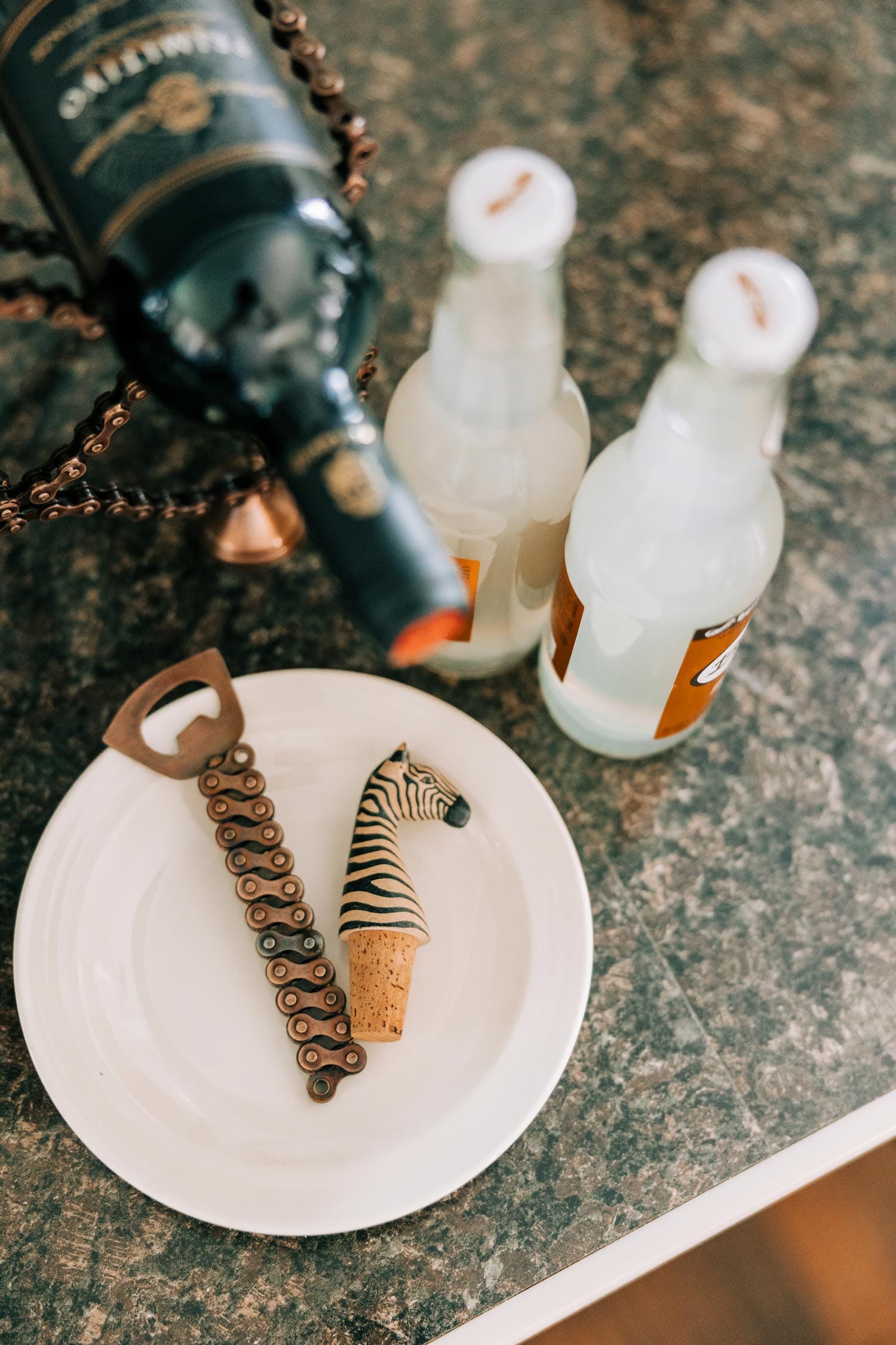 Bottle opener M/3 bike chain 6L bronze