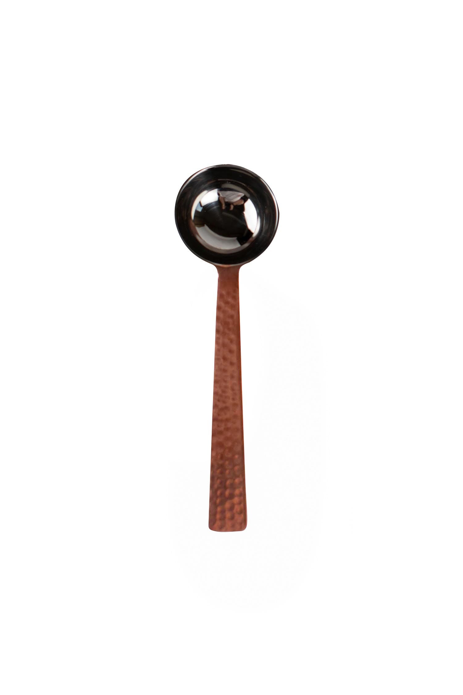 Copper and Silver Coffee Scoop