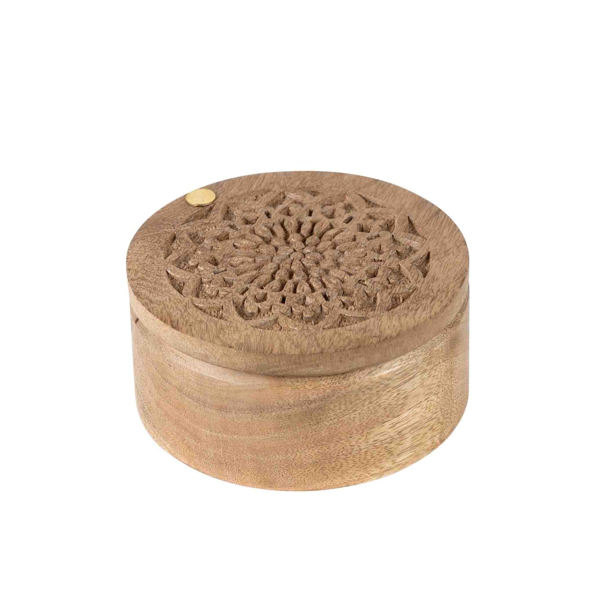 Khazaana Mango Wood Keepsake Box - Default Title (6832750)