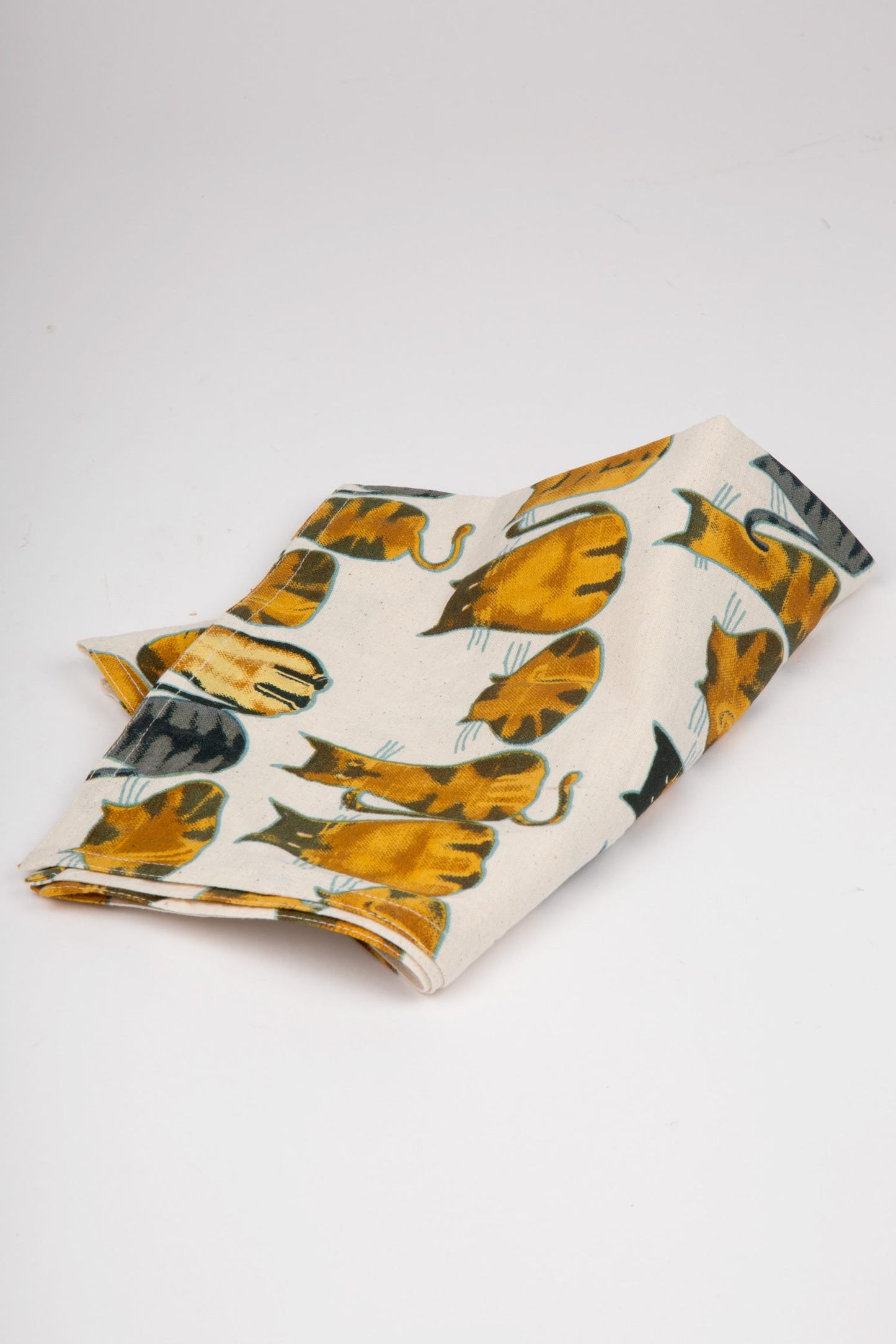 Cotton Tea Towel, Cats