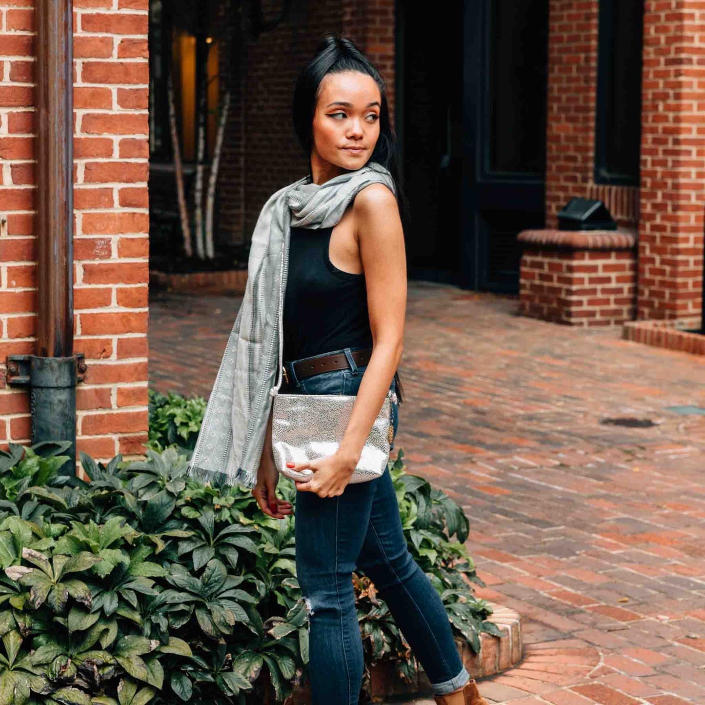 Ocean Days Striped Scarf - Default Title (6839450)