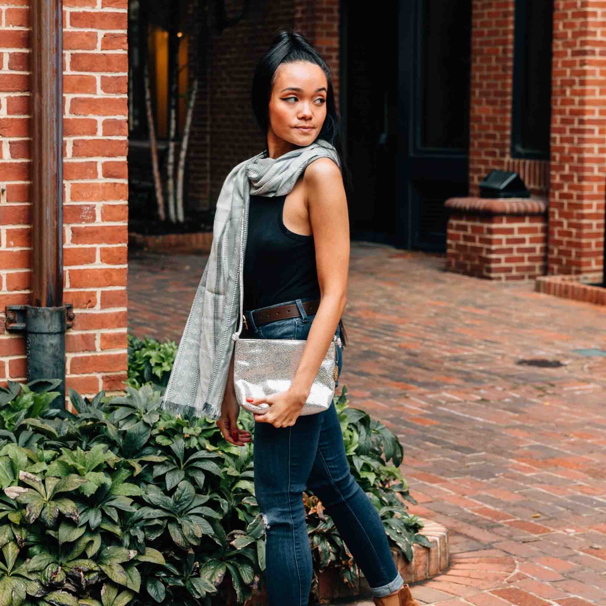 Ocean Days Striped Scarf - Default Title (6839450)