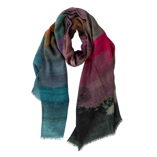 Suryast Striped Wool Scarf - Default Title (6839560)