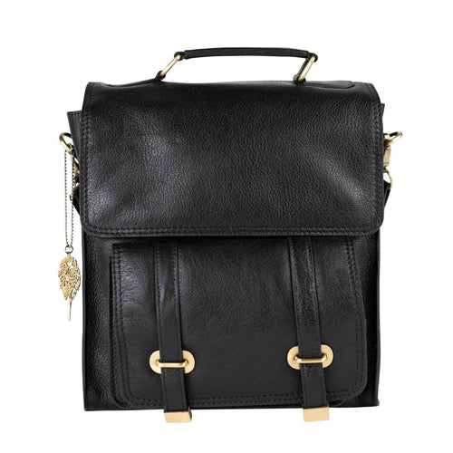 Jarni Leather Backback - Black - Default Title (6839650)