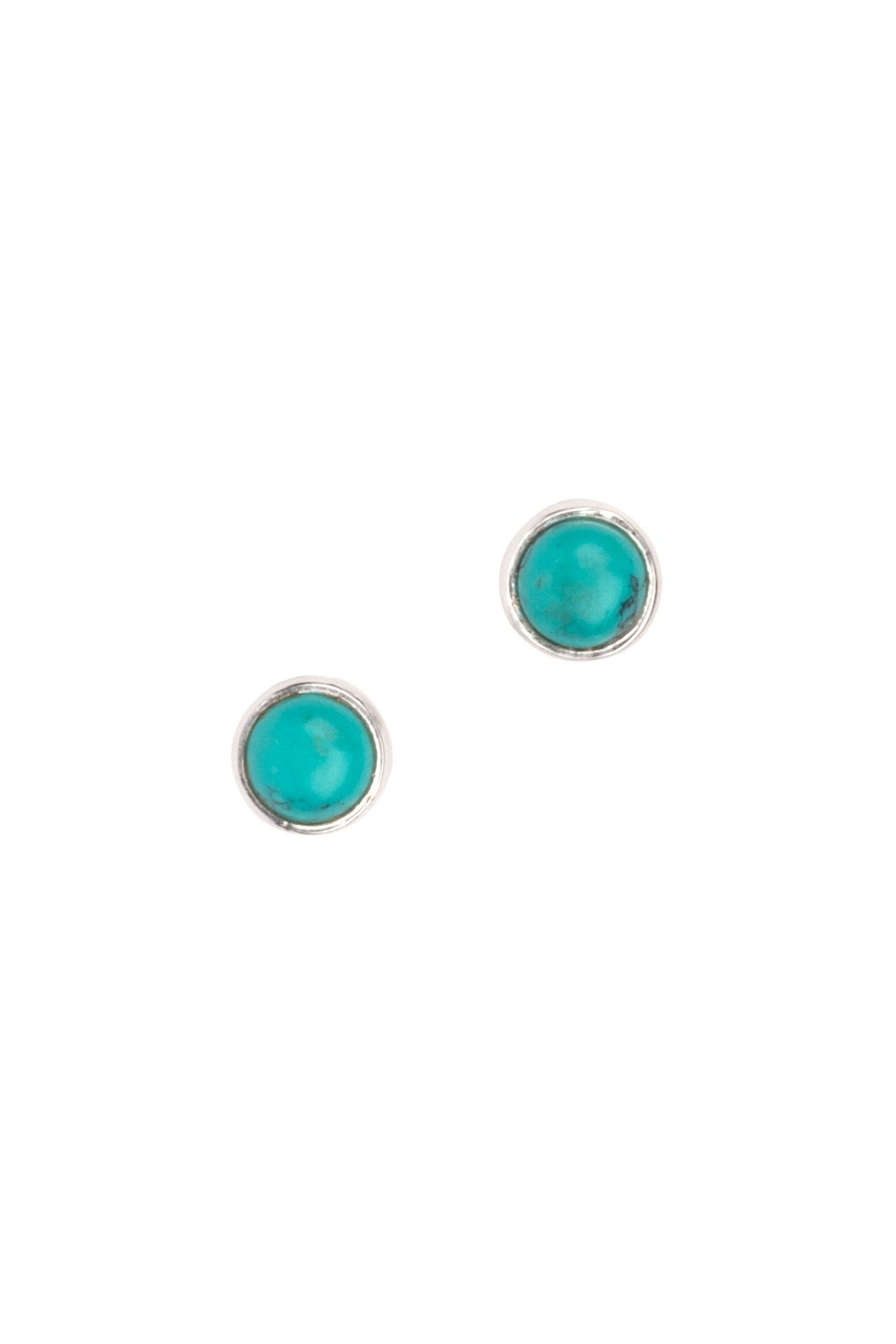 Turquoise Tiny Post Earrings