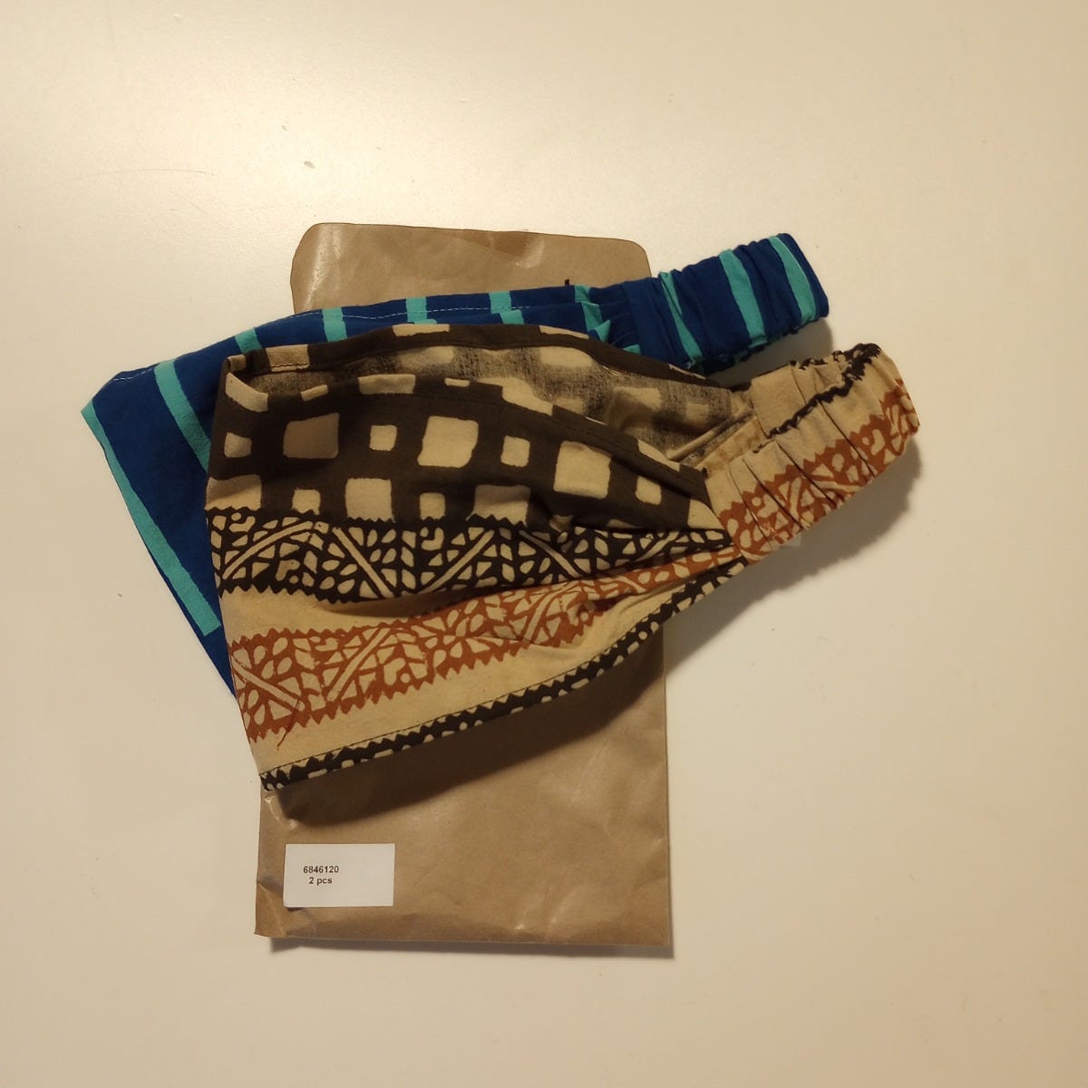 Headband chic M/2 upcycled cotton 6W asst