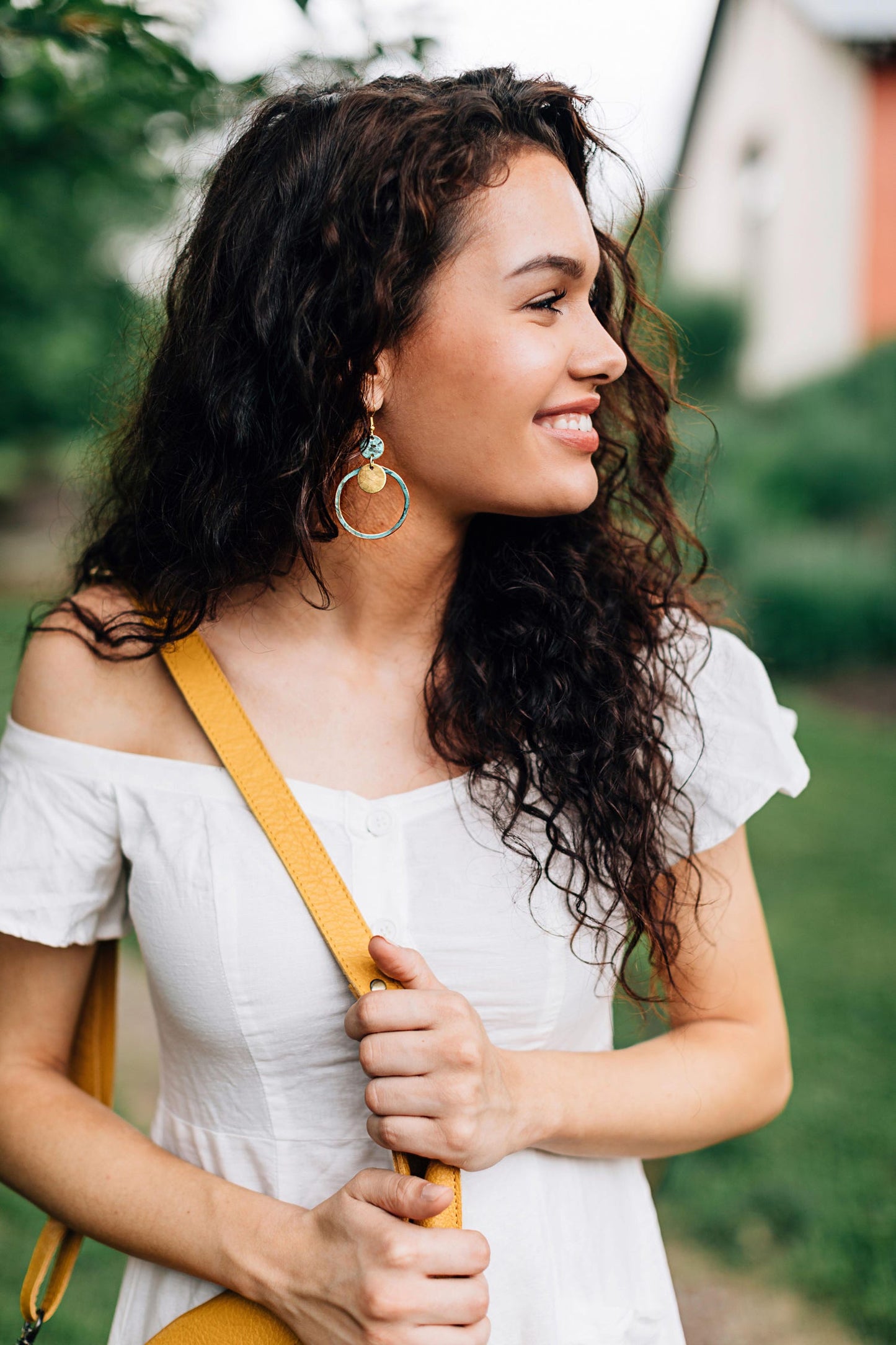 Opportunity Oxidized Earrings