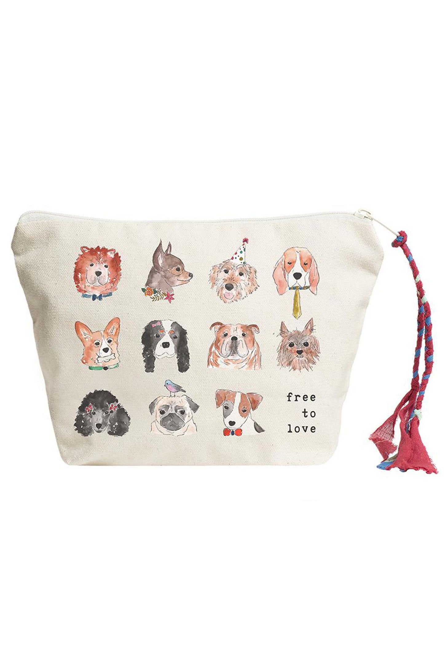 Pouch FREE TO LOVE/dogs
