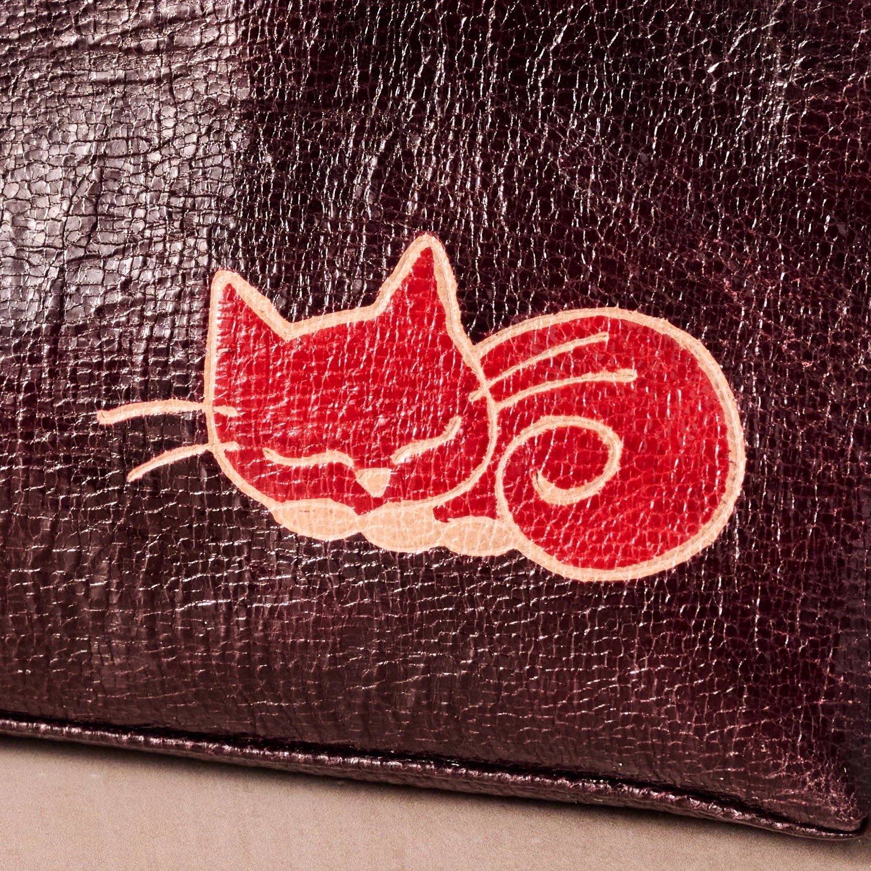 Bag, Leather "Kittee"