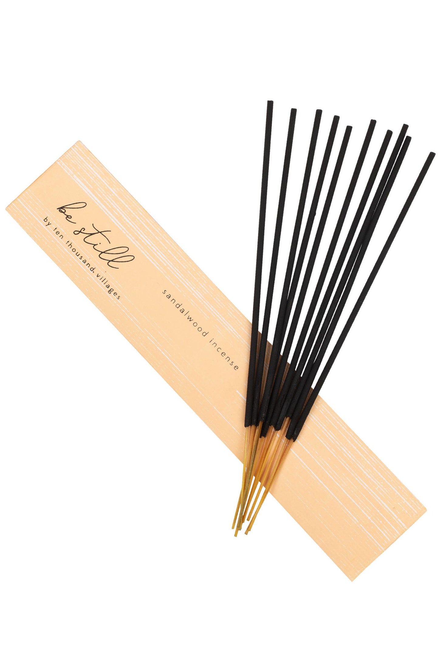 Incense sticks set/10 sandalwood 8L brown