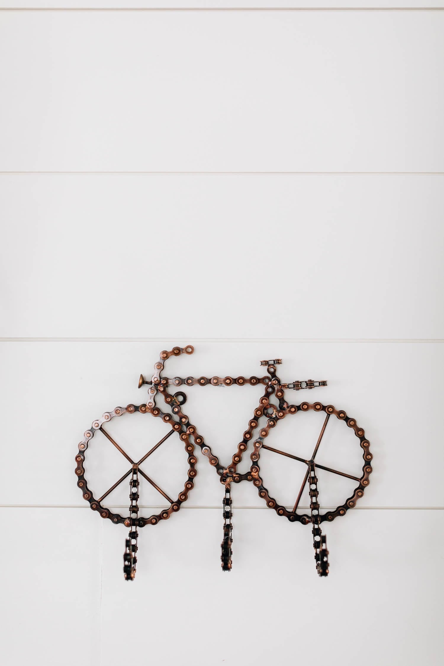Hooks bike chain 11.5Lx8.5H bronze