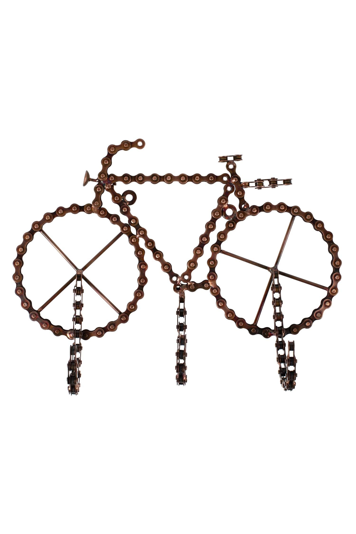 Hooks bike chain 11.5Lx8.5H bronze